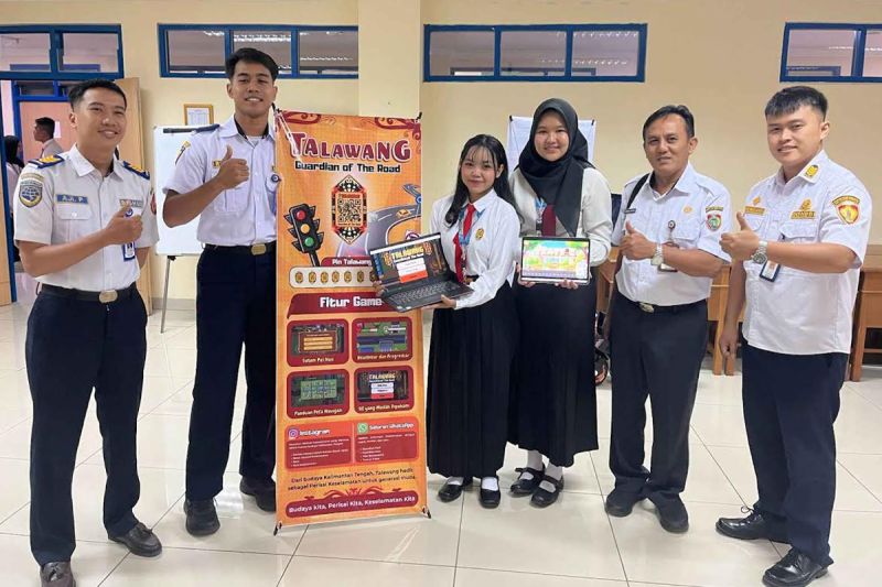 Siswi SMAN 1 Basarang Kapuas Juara 1 Nasional Pelopor Keselamatan LLAJ 2026, Usung Inovasi Talawang Perisai