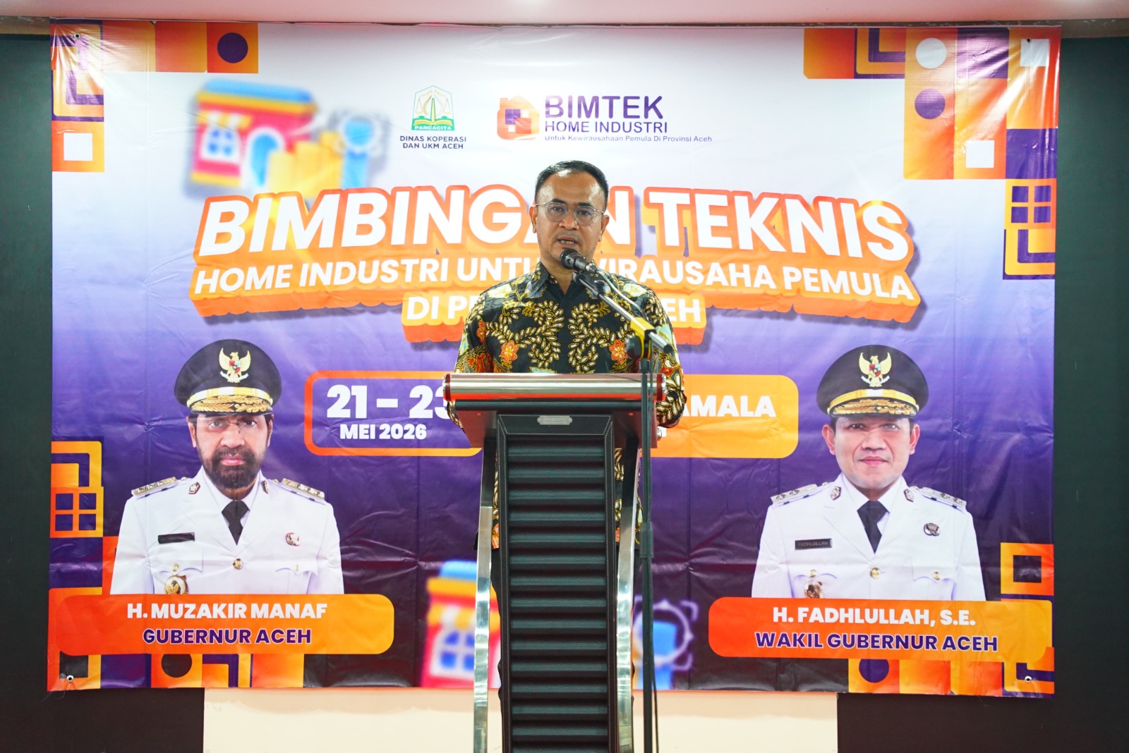 Pemprov Aceh Dorong 200 Wirausaha Pemula Home Industry Go Digital Lewat Bimtek, Targetkan Produk Lokal Tembus Pasar Nasional