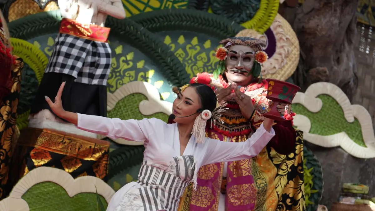 Komunitas Seni Grahasta Bawera Bawa Revitalisasi Bale Sikap, Jejak Prajurit Munggu Menggema di PKB 2026