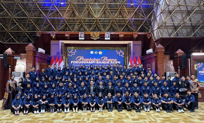 Pengurus FOKUSGAMPI Banda Aceh Periode 2026–2028 Resmi Dilantik, Irwandi Pimpin Konsolidasi Pemuda Pidie