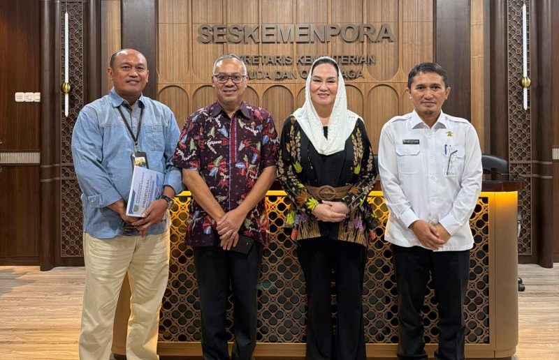 Bupati Natuna Cen Sui Lan Temui Kemenpora, Usulkan Pembangunan Kolam Renang demi Persiapan POPDA 2028
