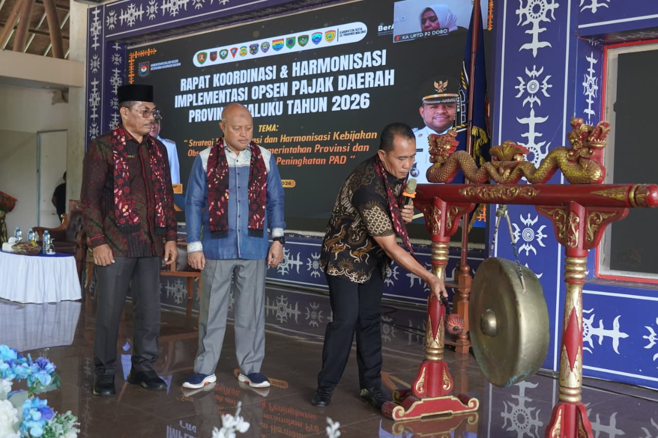 Pemkab Maluku Tengah Gelar Rakor Opsen Pajak Daerah, Zahlul Ikhsan Buka Langsung Forum Harmonisasi Pajak 2026