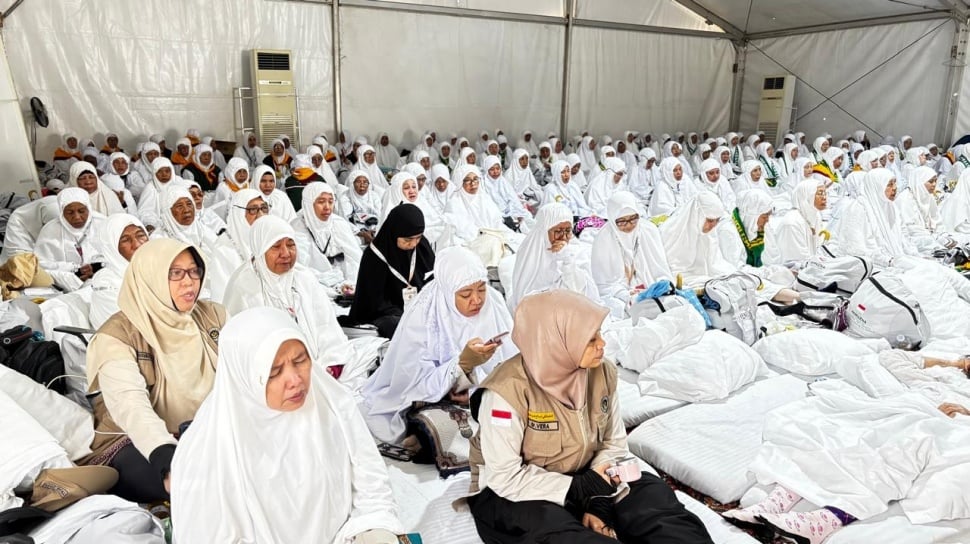Ribuan Jemaah Haji Sumsel Masuki Fase Armuzna di Tengah Suhu Ekstrem dan Kepadatan Jutaan Massa