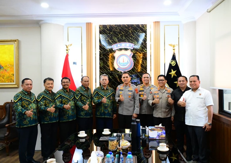 Kapolda Jambi dan Ketua PT Jambi Perkuat Sinergi Penegakan Hukum, Ini Fokus Koordinasi Kedua Lembaga