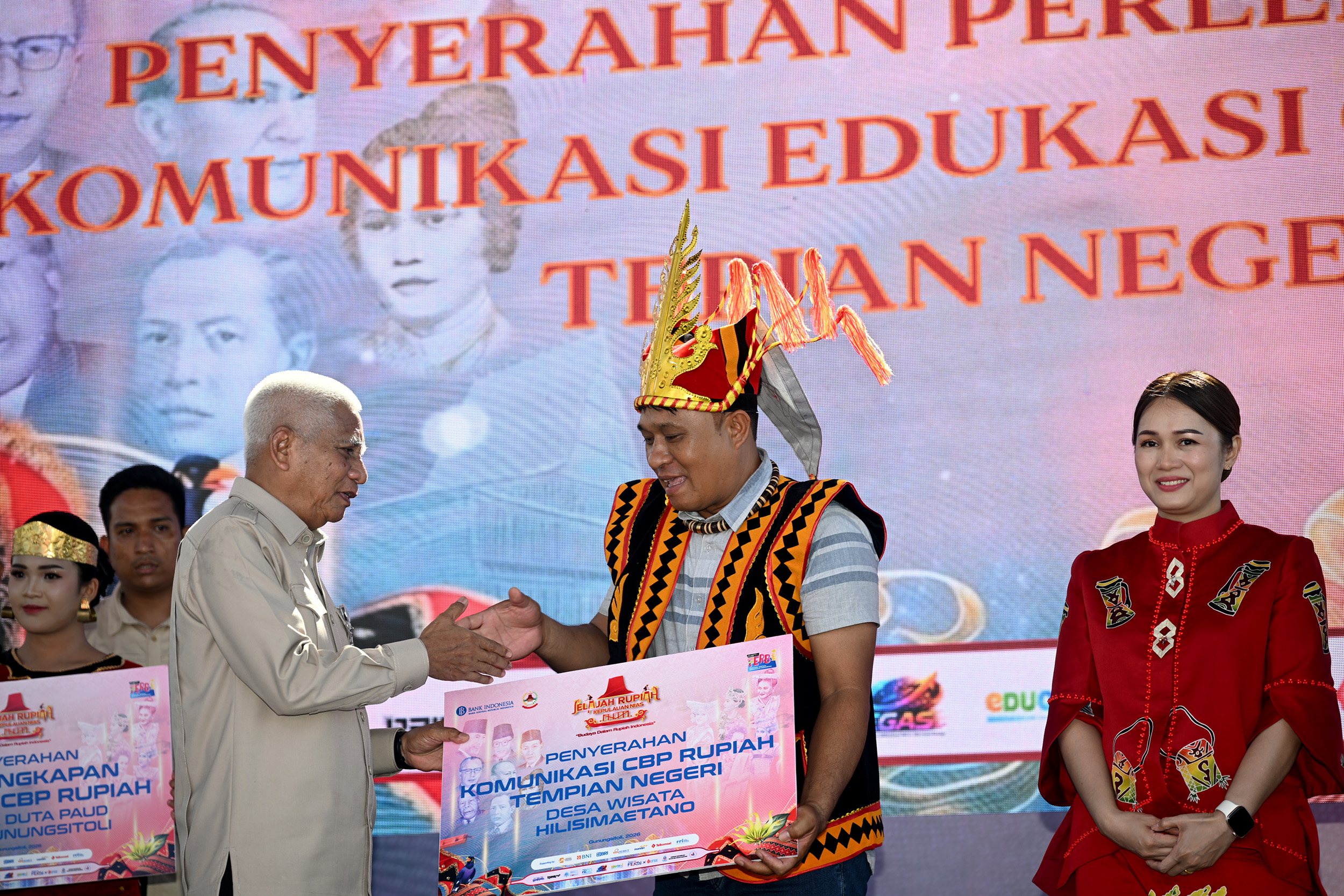 Wagubsu Surya Ajak Warga Kepulauan Nias Jaga Rupiah, BI Sibolga Distribusikan Uang Layak Edar ke Wilayah Terpencil