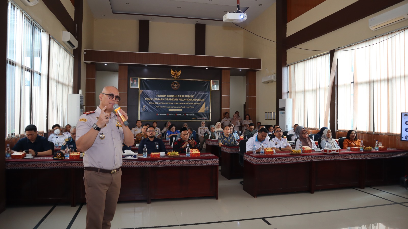 Karantina Maluku Gelar Forum Konsultasi Publik, Terima Masukan dari Ombudsman hingga Akademisi untuk Standar Pelayanan