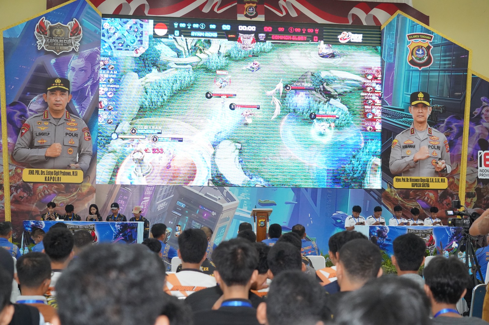 Kapolda Sultra Buka Turnamen Mobile Legends Kapolri Cup 2026, 32 Tim Berebut Tiket ke Tingkat Nasional