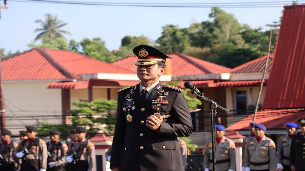 Kapolresta Tanjungpinang Pimpin Upacara Harkitnas 2026, Semangat Pengabdian Polri untuk Kamtibmas Kota
