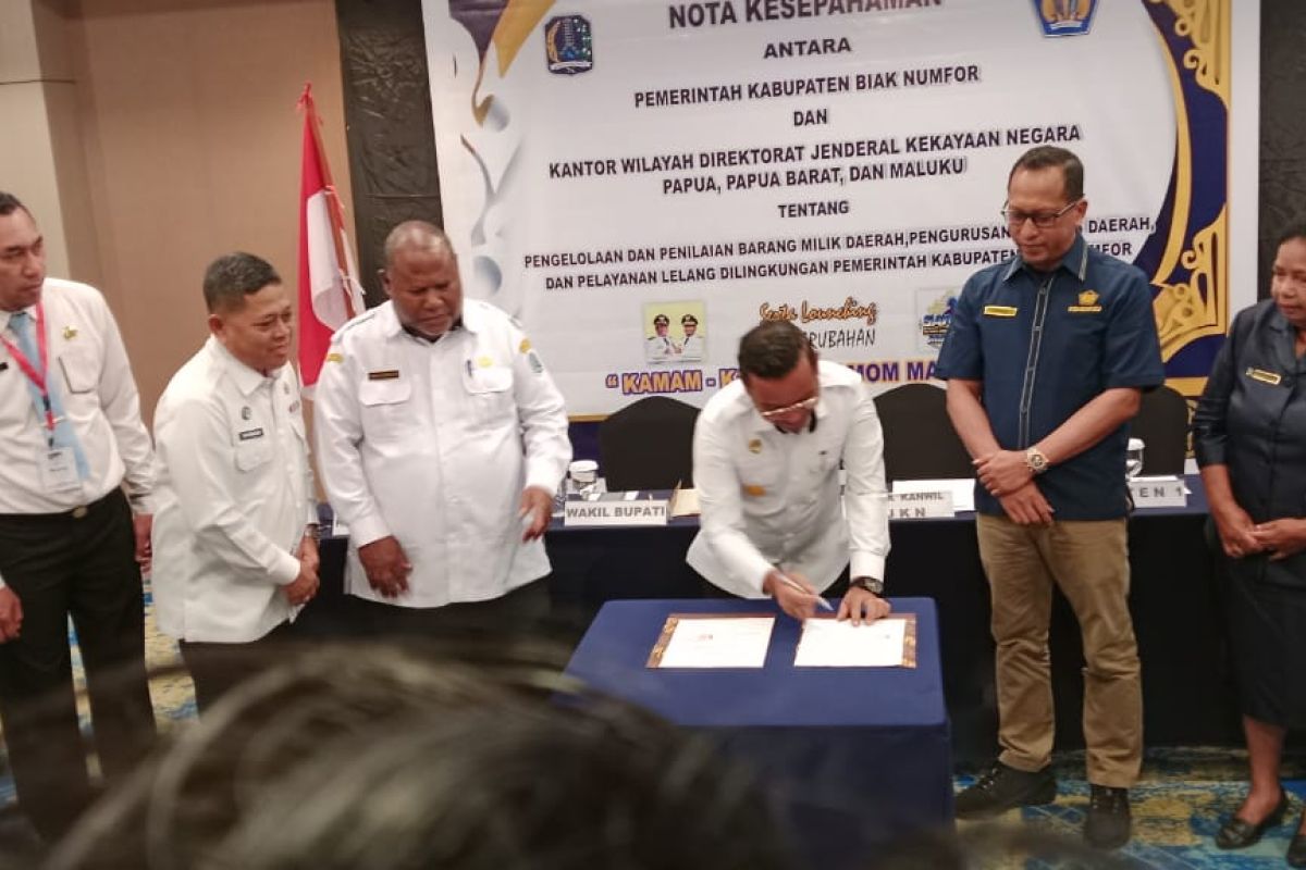 Pemkab Biak Numfor Gandeng DJKN Kemenkeu untuk Dongkrak PAD, Termasuk Pelatihan Penilai Aset untuk ASN