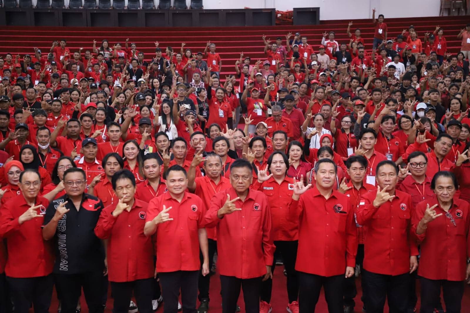 PDIP Minahasa Tenggara Gelar Musancab di 14 Kecamatan, Olly Dondokambey Pimpin Langsung Pembentukan PAC Baru