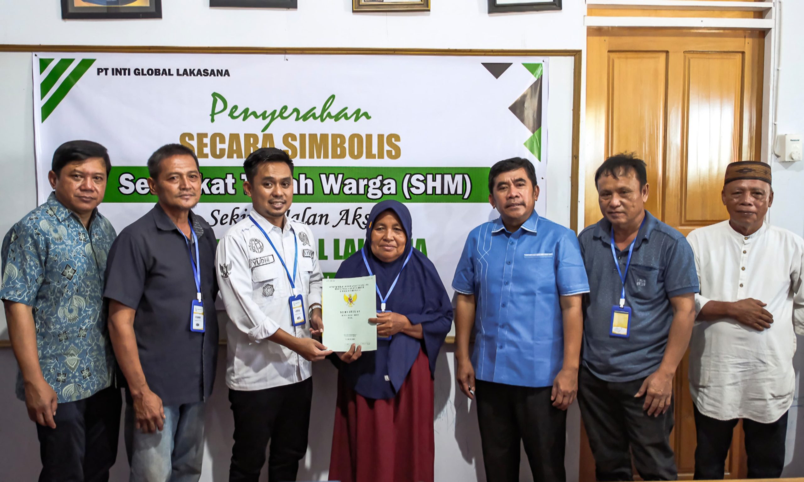 156 Bidang Lahan Warga di Popayato Terima SHM Usai Pembebasan Jalan Akses Pelabuhan Lalape, 33 Sertifikat Langsung Terbit