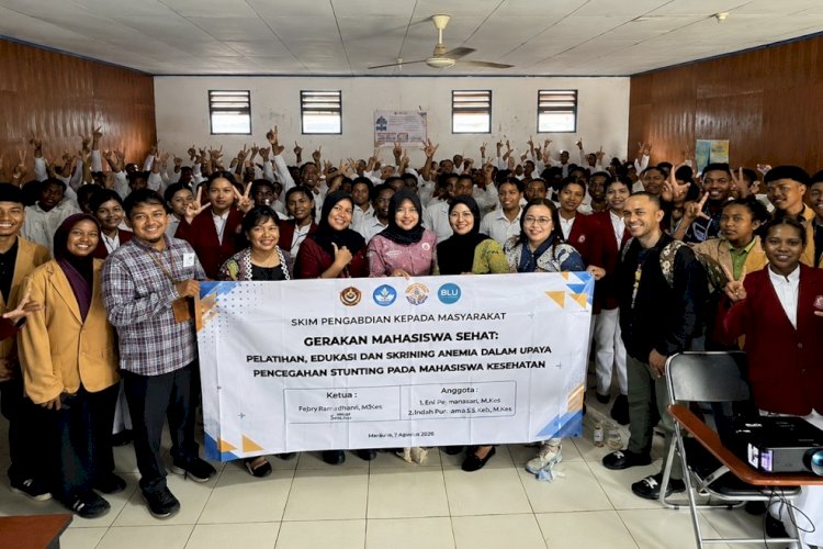 Skrining Anemia Digelar untuk 93 Mahasiswa Kebidanan di Merauke, Upaya Cegah Stunting Sejak Usia Muda