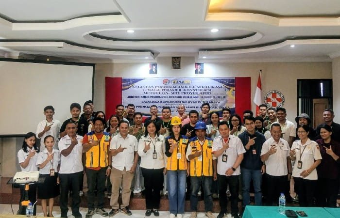 31 Tenaga Konstruksi di Sikka Ikuti Uji Sertifikasi, Skema Biaya Pakai Sistem Urunan