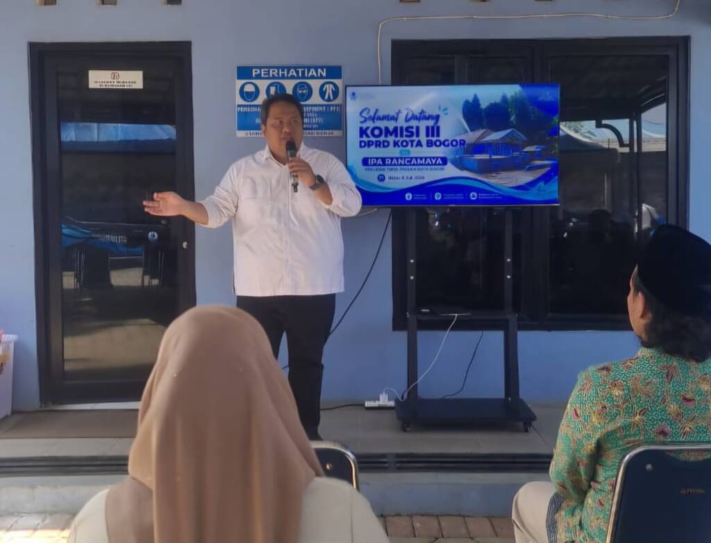 Tirta Pakuan Kota Bogor Butuh Tambahan PMP Rp134 Miliar di 2027, Defisit Air Bersih Zona 1 Capai 30 Liter per Detik