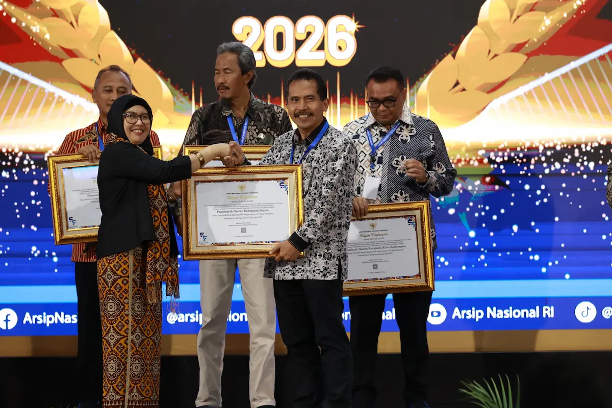 Pemkab Jepara Raih Kategori AA dalam Pengawasan Kearsipan Nasional, Nilai Capai 90,90