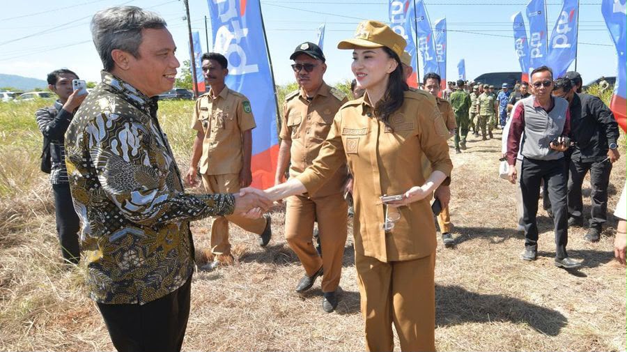 Gubernur Maluku Utara Sherly Laos dan BTN Groundbreaking 36 Rumah Layak Huni di Halmahera Barat, Total Bantuan Rp2,4 Miliar