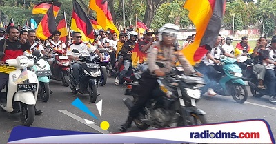 Ribuan Warga Kepulauan Aru Gelar Pawai Damai Sambut Piala Dunia 2026, Bupati Ingatkan soal Keselamatan