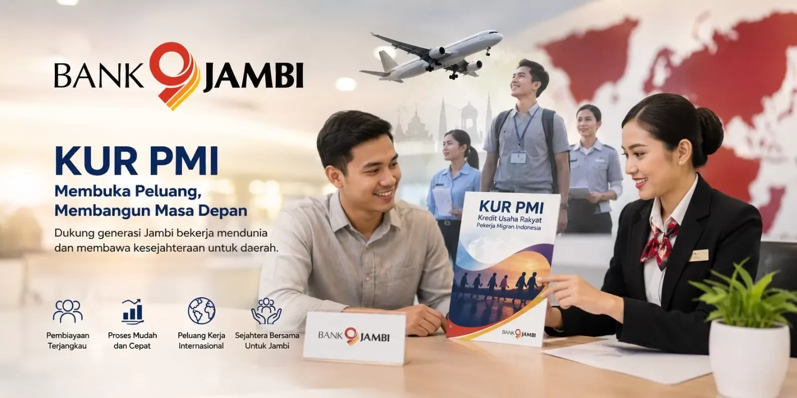 Pengamat Dorong Bank Jambi Garap KUR PMI, Remitansi Pekerja Migran Dinilai Bisa Putar Roda Ekonomi Daerah