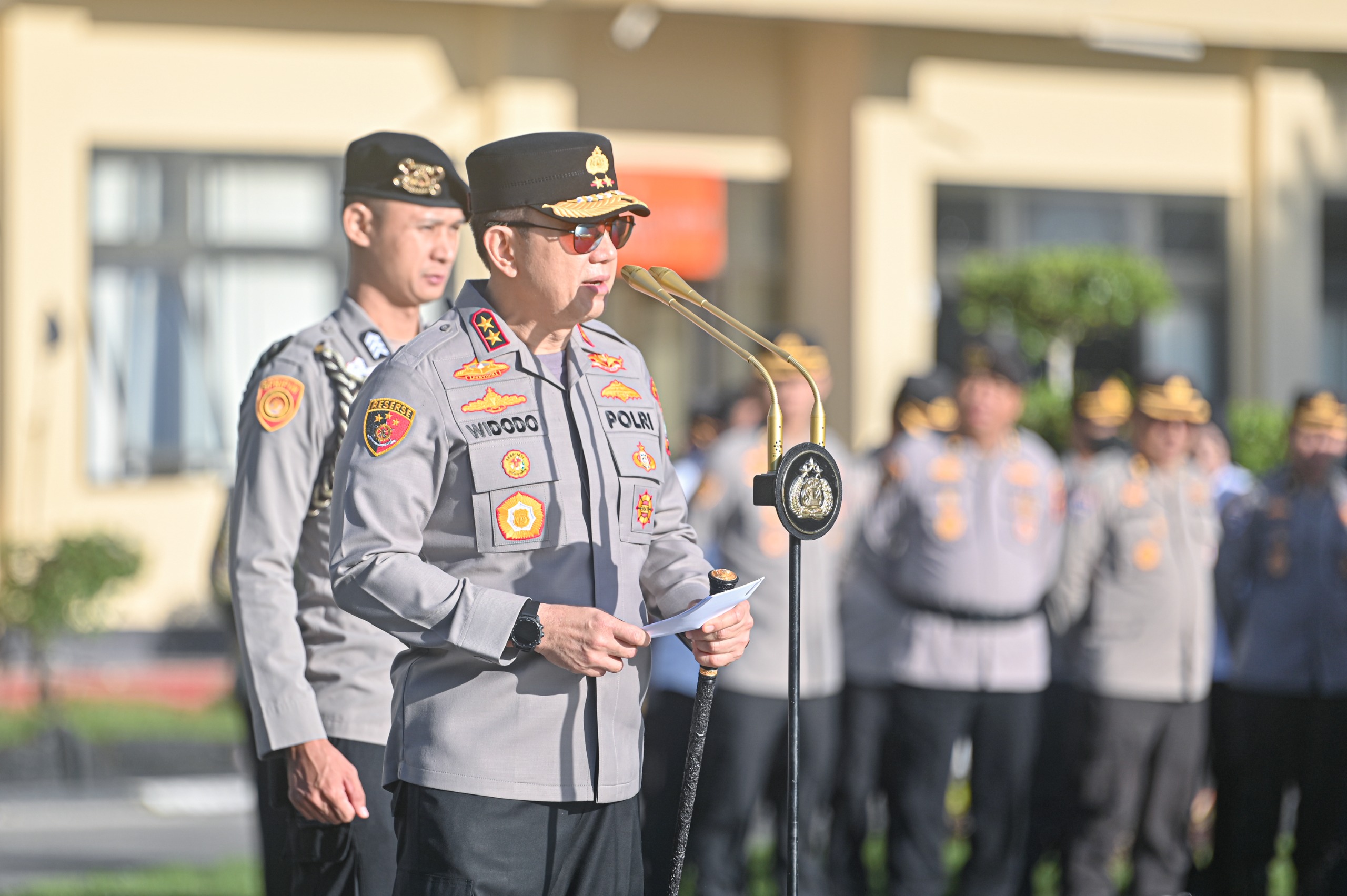 Kapolri Jenderal Listyo Sigit Tiba di Gorontalo Dampingi Presiden di Puncak PENAS XVII, Pengamanan Diperketat