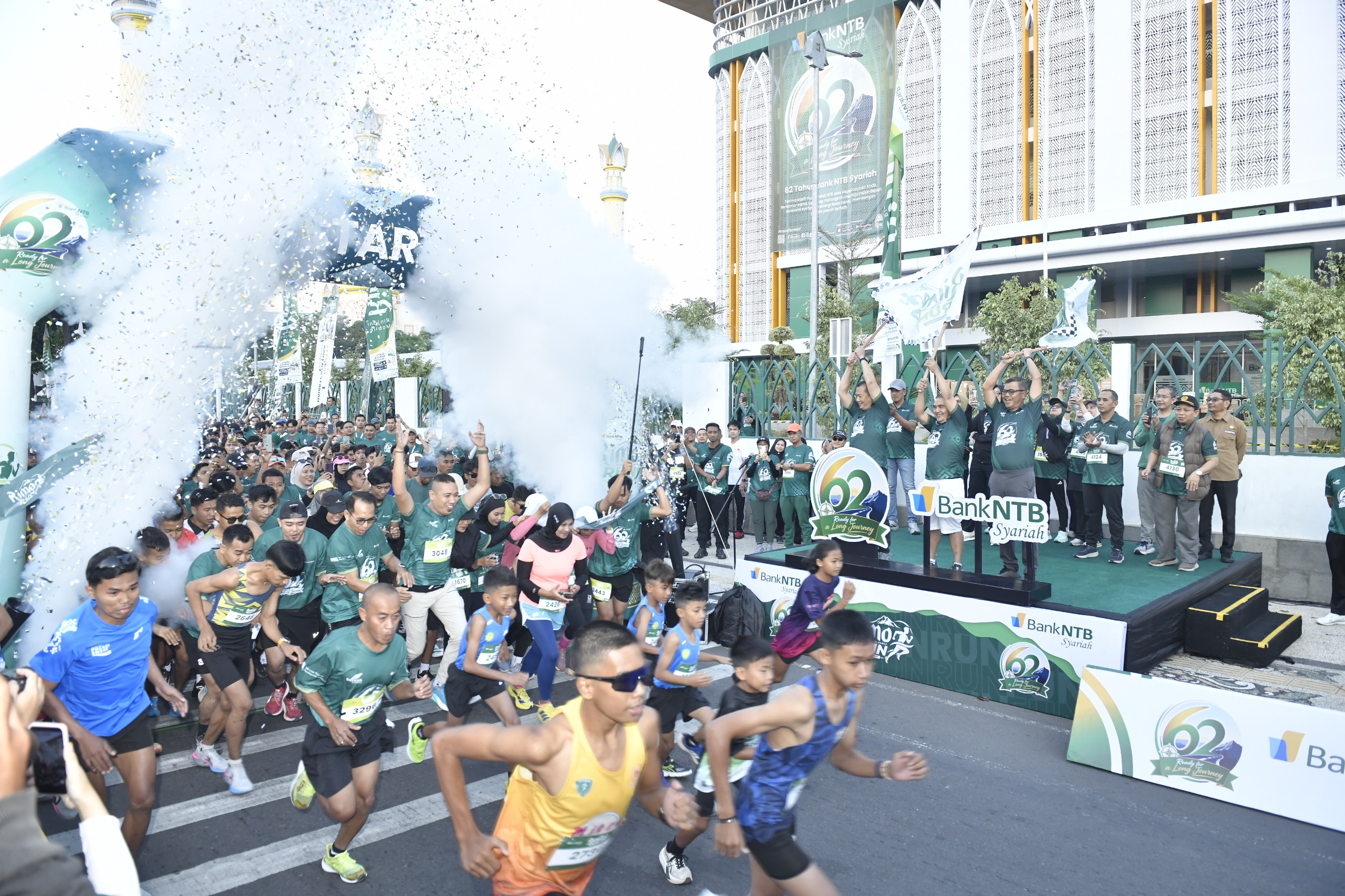 RIMO RUN 2026 Bank NTB Syariah di Mataram Diikuti Ribuan Peserta, Perkenalkan Aplikasi Mobile Banking RIMO