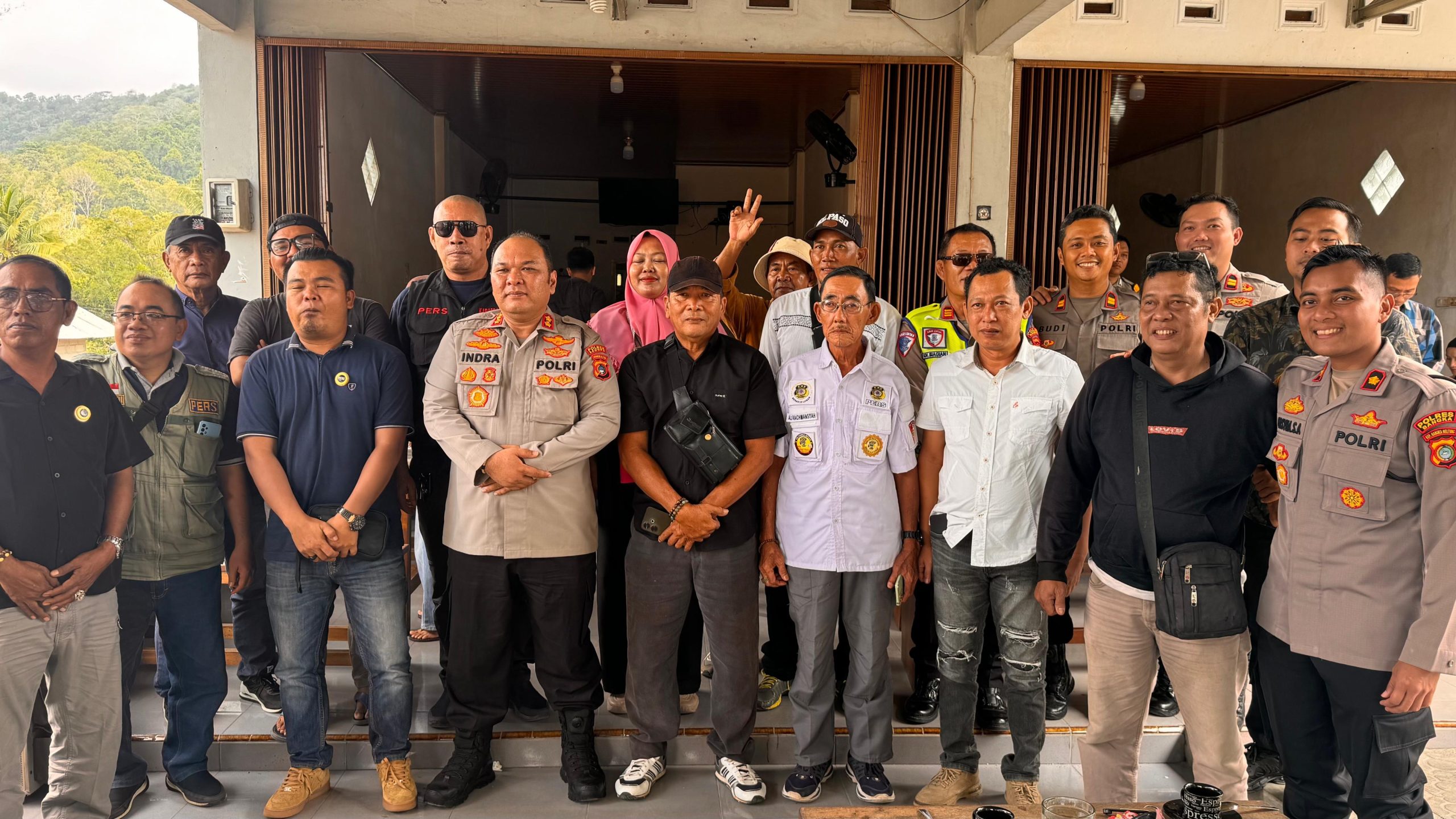 Kapolres Bangka AKBP Indra Feri Dalimunthe Temui Wartawan di Sungailiat, Pastikan Informasi Kepolisian Terbuka