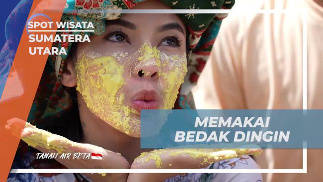 Warga Desa Simarimbun Dolok dan Para Selebriti Kompak Oleskan Bedak Dingin Buatan Sendiri