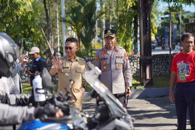 65 Bikers MBCI Kalbar Tempuh Rute Melingkar 360 Derajat Pontianak-Sarawak-Brunei, Promosi Wisata Lintas Batas