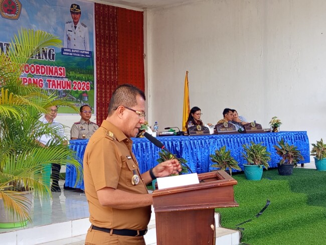 Bupati Kupang Yosef Lede Perkuat Sinergi 1.136 Pemangku Kepentingan, Pilkades 32 Desa dan HUT RI Jadi Agenda Utama