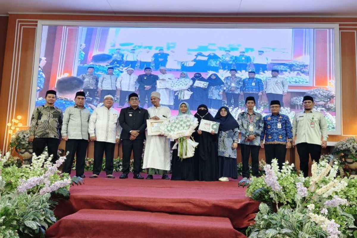 719 Pelajar TK hingga SMP Ikuti Wisuda Tahfiz ke-V di Amuntai, Bupati HSU Apresiasi Pembinaan Generasi Religius