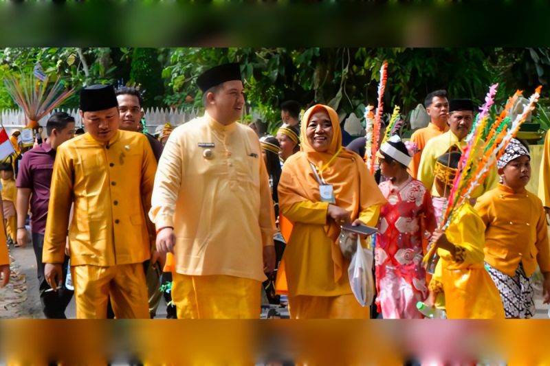 Bupati Lamandau Rizky Aditya Putra Hadiri HUT ke-423 Kutaringin di Kotawaringin Barat, Dukung Pelestarian Budaya