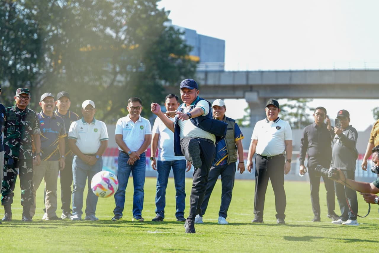 Gubernur Sumsel Herman Deru Resmikan Piala Gubernur U-15, Tegaskan Kompetisi Berjenjang Kunci Lahirkan Pemain Timnas