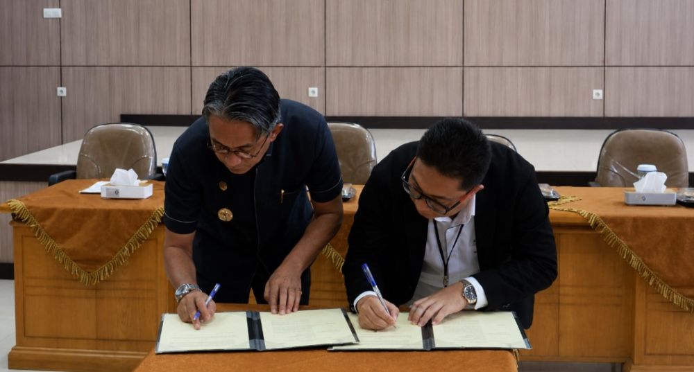 Pemkab Muaro Jambi dan PT Pegadaian Teken MoU, Targetkan Literasi Keuangan hingga Pelaku UMKM
