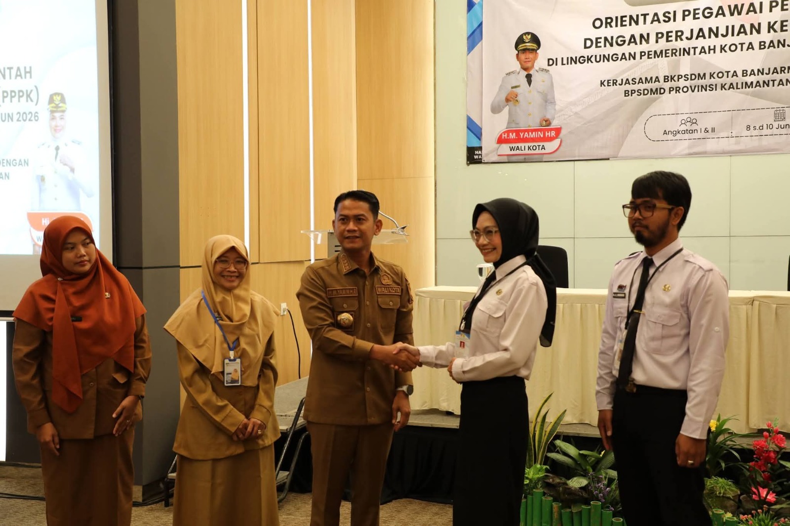 407 PPPK di Banjarmasin Mulai Orientasi, Wali Kota Yamin HR Tekankan Disiplin Waktu dan Pelayanan Prima ke Masyarakat