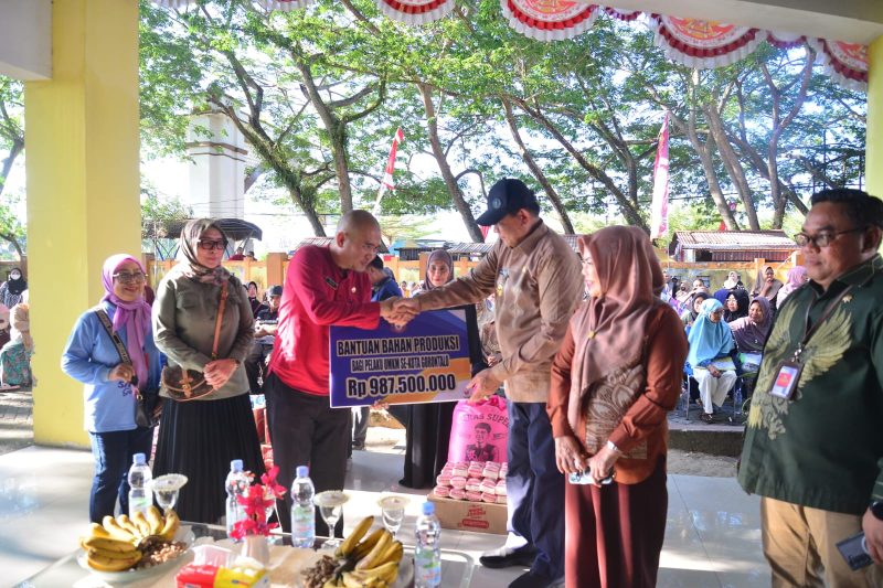 Bantuan Produksi Rp 987 Juta untuk 395 UMKM Kota Gorontalo Disalurkan, Ada Modal Tambahan Jika Usaha Berkembang