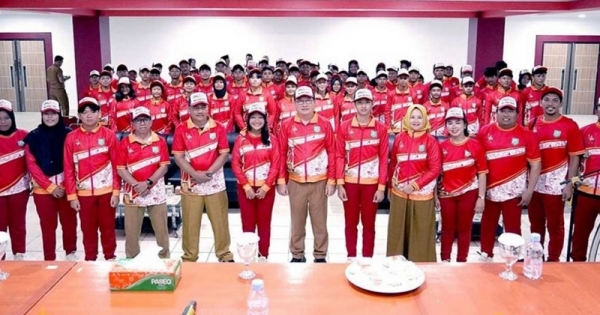 Bupati Belitung Timur Kamarudin Muten Targetkan Kontingen POPDA XIII 2026 Bawa Pulang Prestasi Terbaik