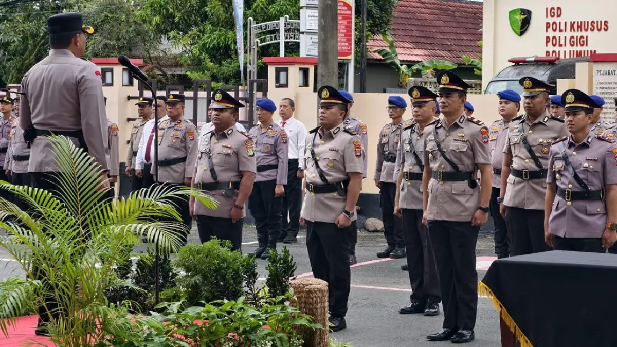 Mutasi di Polres Kotabaru: Ini Wajah Baru Kasat Binmas, Kasipropam, dan 4 Kapolsek yang Dimutasi