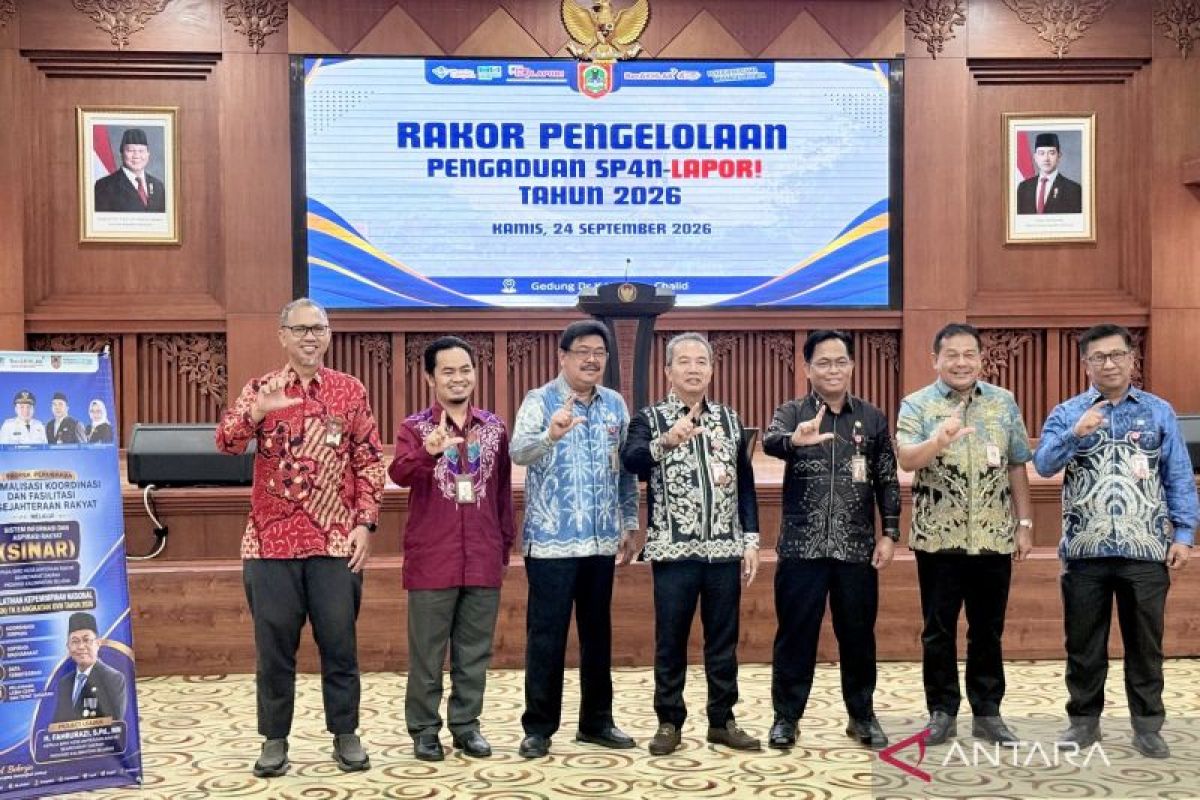 Pemprov Kalsel Catat 1.918 Aduan Warga di SP4N-LAPOR!, Sekda Minta Tindak Lanjut Tuntas