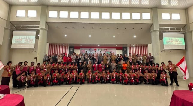 66 Anggota Pramuka Bangka Selatan Dilepas ke Jambore Nasional XII di Cibubur, Terbanyak se-Provinsi