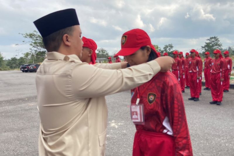 Bupati Lamandau Rizky Aditya Putra Buka Diklat Paskibraka 2026, Tekankan Pembentukan Karakter Generasi Muda