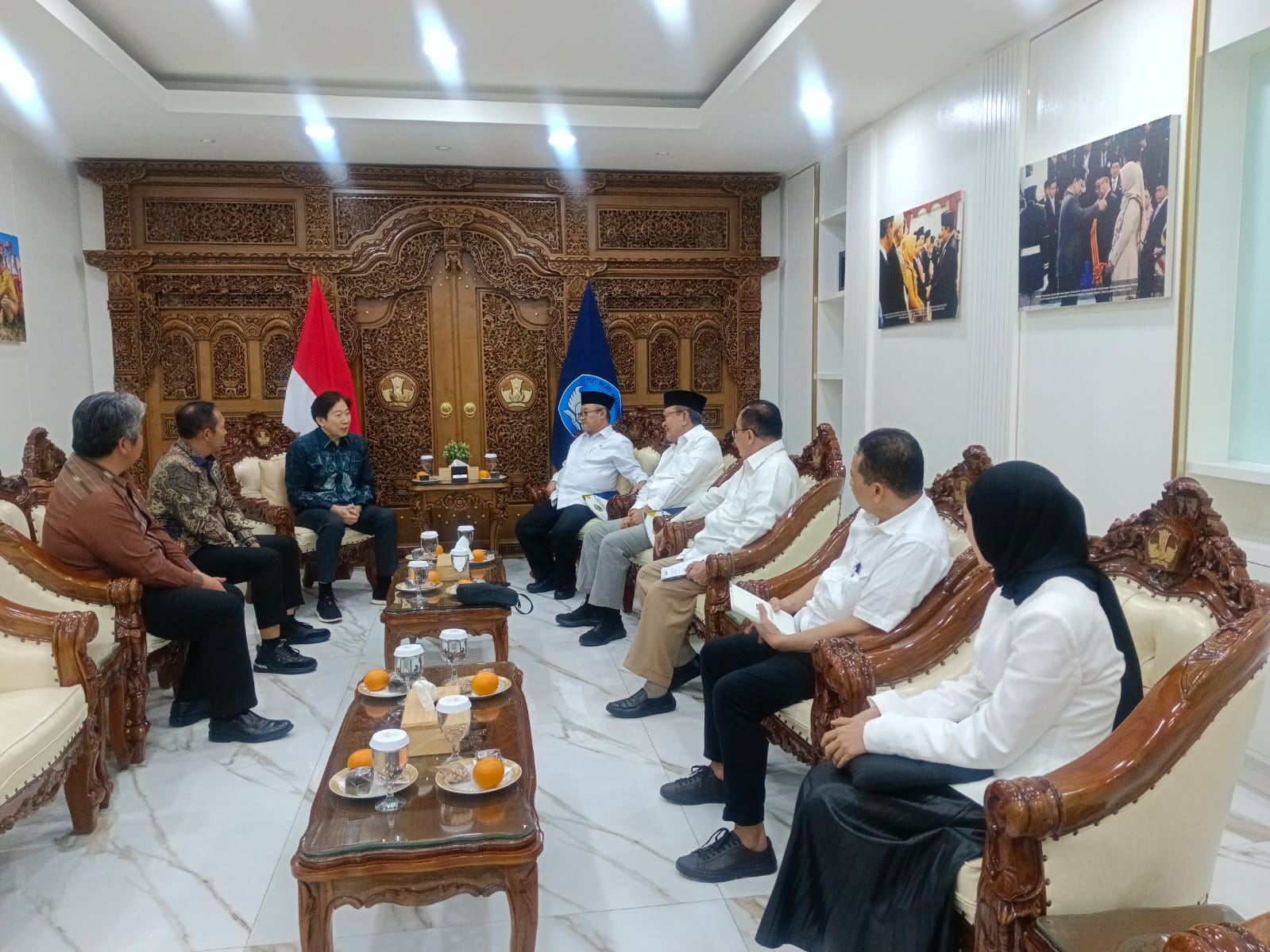 Bupati Taput Jonius Hutabarat Audiensi ke Kemendikdasmen dan Kemenag, 27 Sekolah Pascabencana Selesai Direvitalisasi