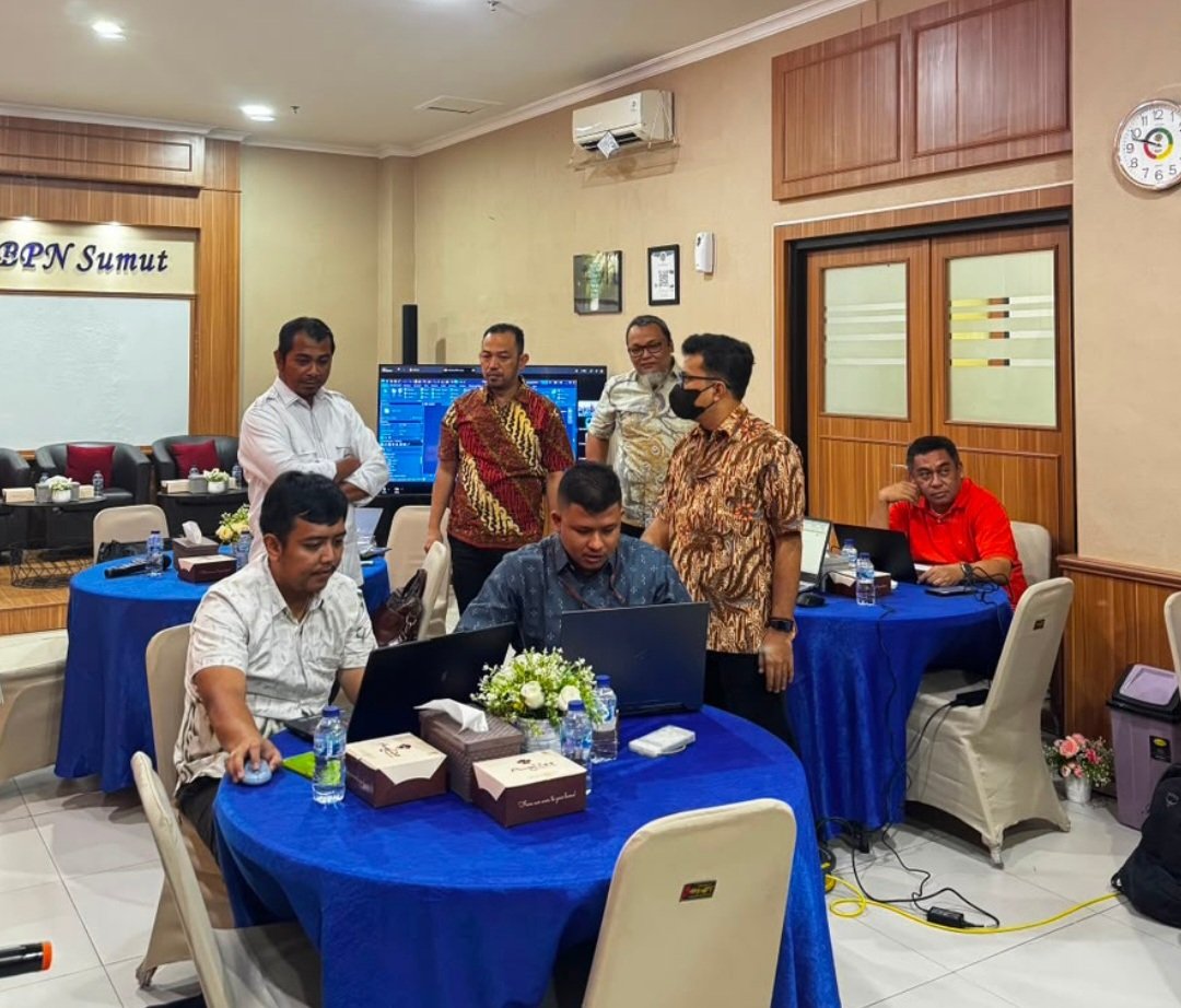 Kanwil BPN Sumut Bekali Jajaran Survei dan Pemetaan Teknik Pemodelan 3D untuk Sertifikat Rumah Susun