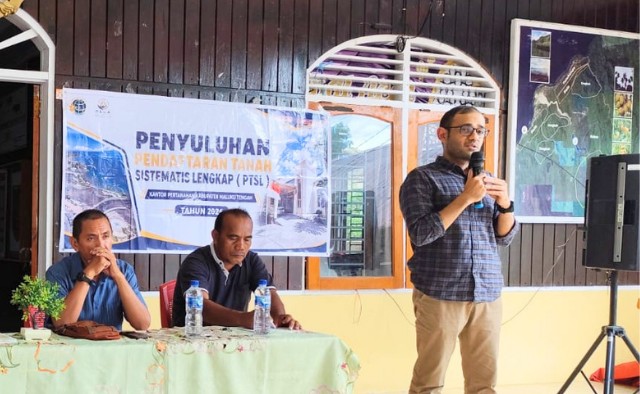Kantor Pertanahan Maluku Tengah Gencar Sosialisasi PTSL ke Tiga Negeri di Leihitu, Warga Diminta Aktif Urus Sertifikat Tanah