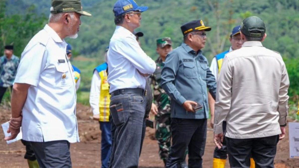 Menteri PU Pastikan Normalisasi Batang Tompo di Tanah Datar Jadi Prioritas, Irigasi Pertanian Segera Dipulihkan