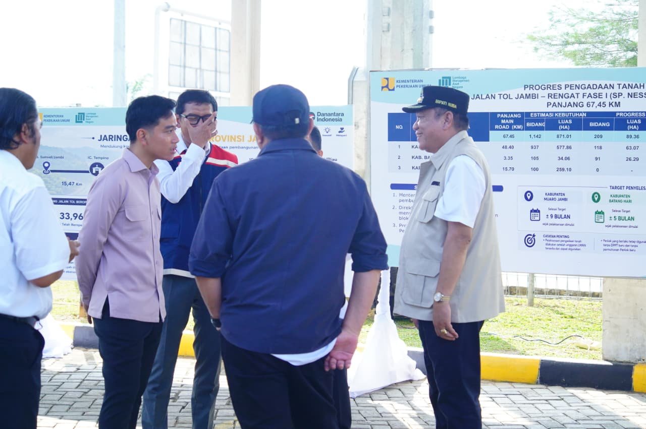 Bupati Muba Sampaikan Keluhan DBH ke Wapres Gibran Saat Tinjau Tol Trans Sumatra di Bayung Lencir