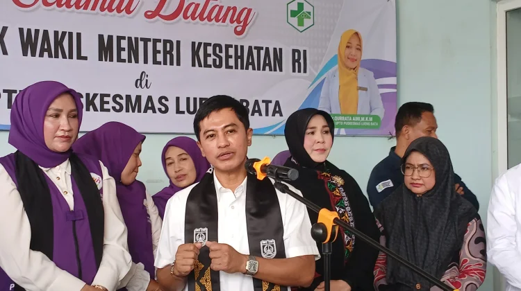 Wamenkes Dante Soroti Cakupan Imunisasi Aceh Baru 33 Persen, Temukan 263 Kasus Campak di 24 Kecamatan