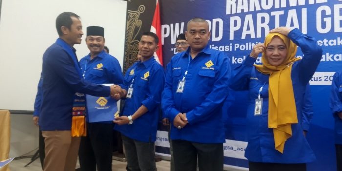Partai Gema Bangsa Resmi Bentuk Pengurus di Seluruh Aceh, Targetkan Lolos Verifikasi KPU untuk Pemilu 2029