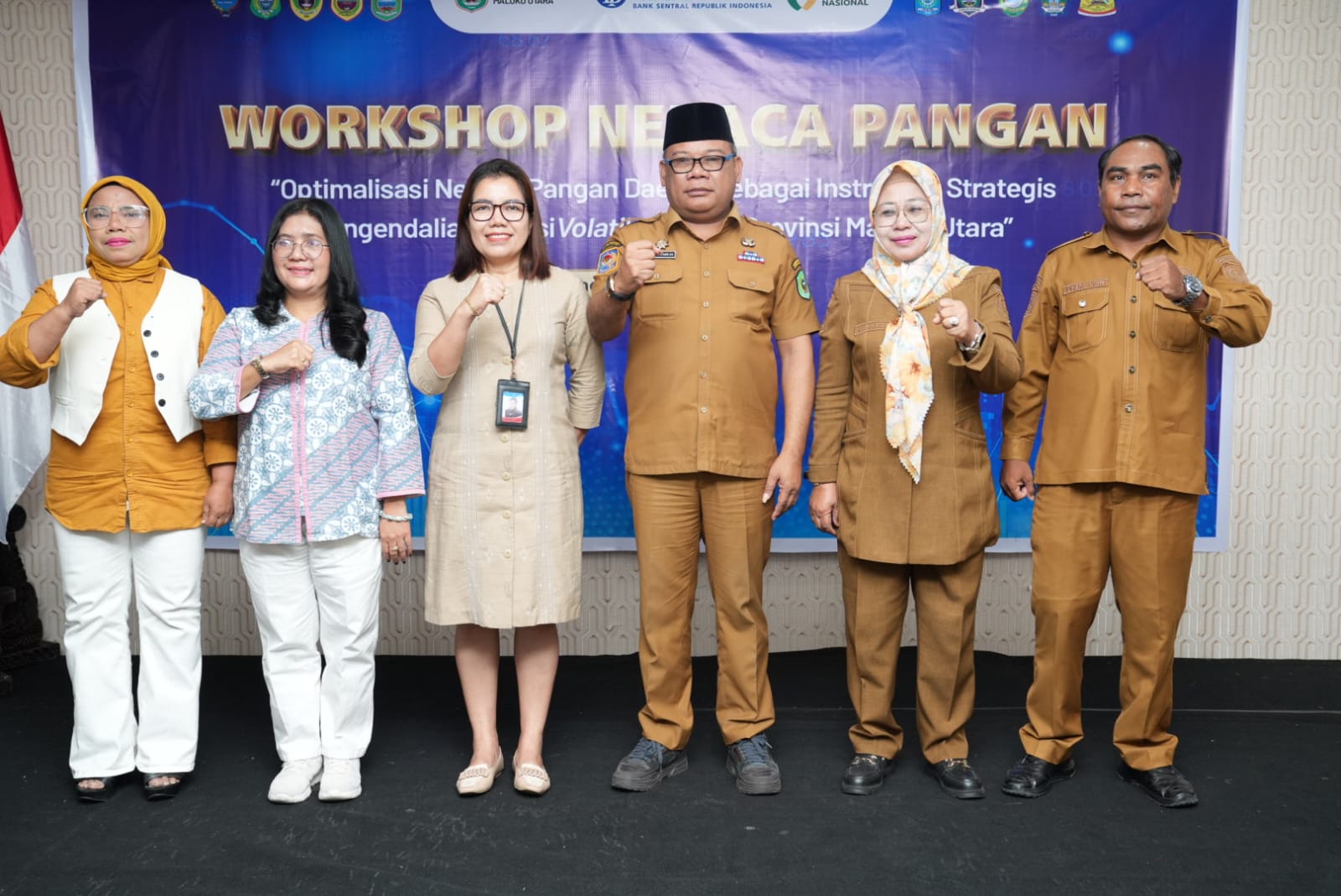 Sekda Malut Buka Workshop Neraca Pangan di Ternate, Bahas Strategi Tekan Inflasi dan Ketergantungan Pasokan Luar Daerah