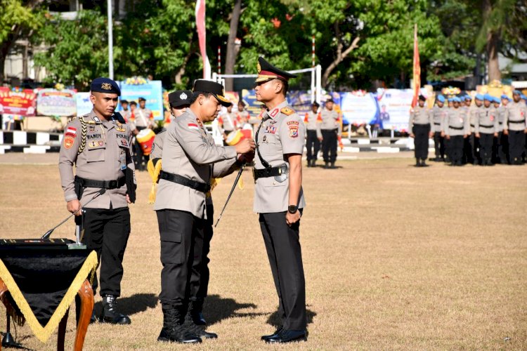 Brigjen Pol Faizal Resmi Jabat Wakapolda NTT, Gantikan Pejabat Lama yang Pensiun