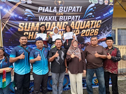 Bupati Sumedang Dony Ahmad Munir Resmi Buka Sumedang Aquatic Championship III, 887 Atlet Pelajar Siap Berlaga