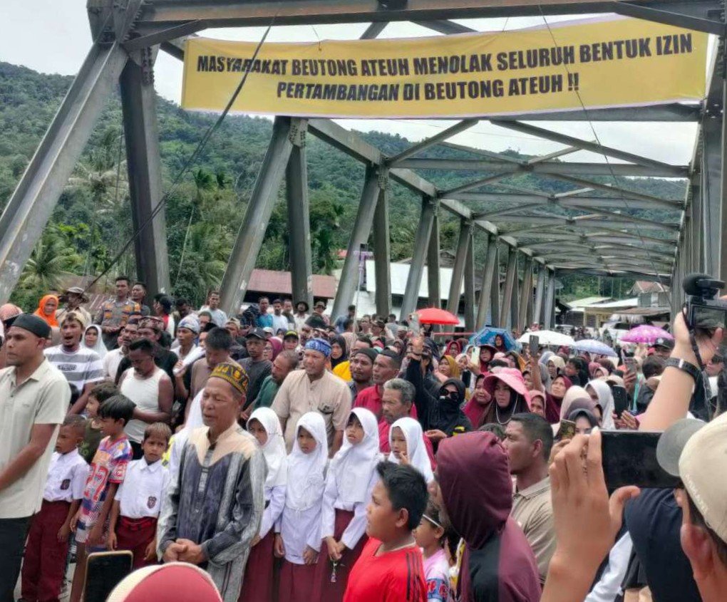 Warga Beutong Nagan Raya Bantah Pernyataan ESDM Aceh Soal Izin Tambang: 